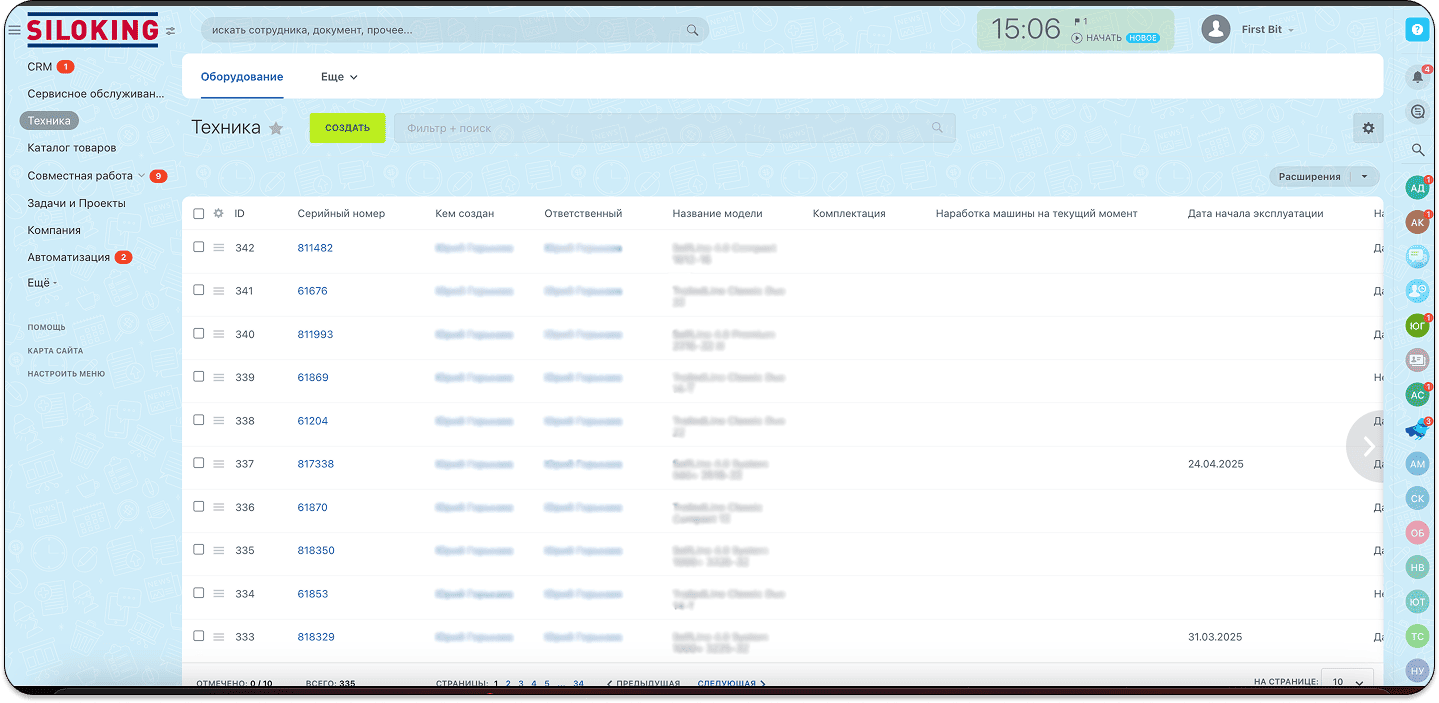 Как «Силокинг Русь» автоматизировали продажи, сервис и работу с оборудованием